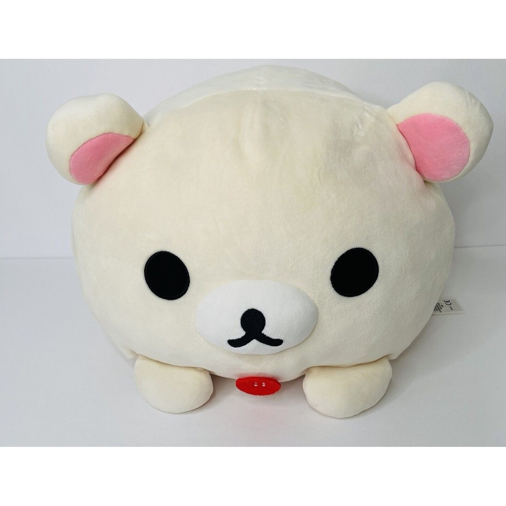 San-x Rilakkuma Series Korilakkuma Mochi Cushion Pillow Large Plush Squishy